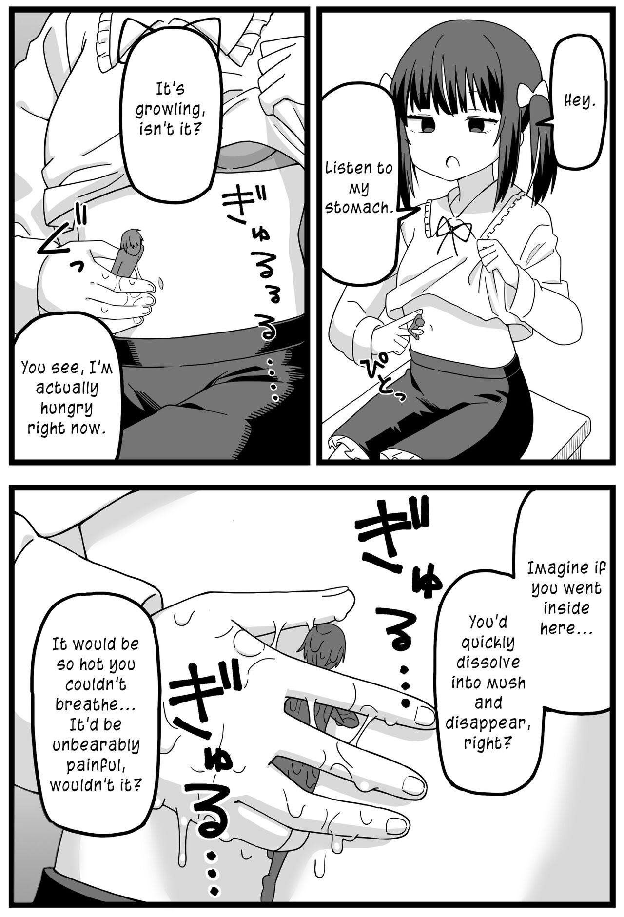 [Shiheki]Uwaki ga Barete Kanojo ni Chiisaku Sarete Taberareru Manga | Caught Cheating, Shrunk, and Eaten by His Girlfriend[English] Page 16