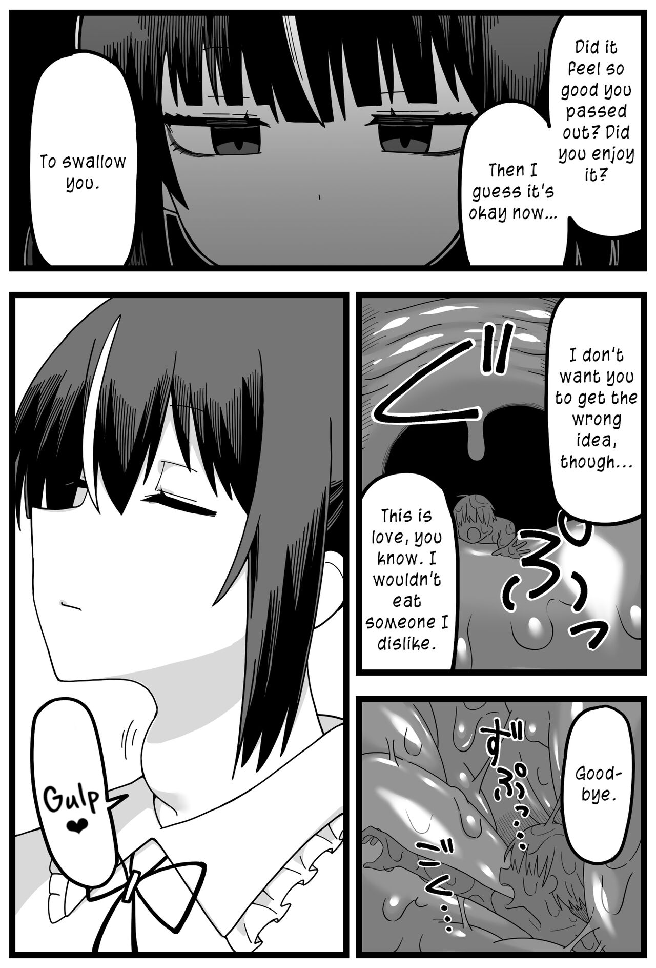 [Shiheki]Uwaki ga Barete Kanojo ni Chiisaku Sarete Taberareru Manga | Caught Cheating, Shrunk, and Eaten by His Girlfriend[English] Page 22