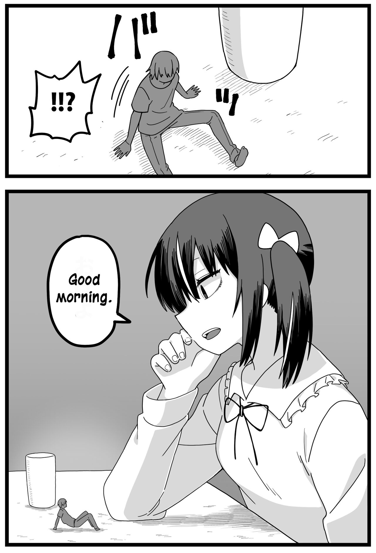 [Shiheki]Uwaki ga Barete Kanojo ni Chiisaku Sarete Taberareru Manga | Caught Cheating, Shrunk, and Eaten by His Girlfriend[English] Page 5