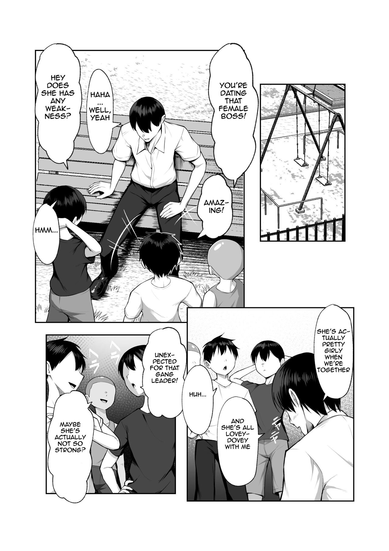 [Maikage (Mikage)]Saikyou no Onna Banchou ga Konna Erogaki-domo ni Makeru Wakenai! | The strongest female gang leader would never lose to perverted brats![English] [Aishi21] Page 4