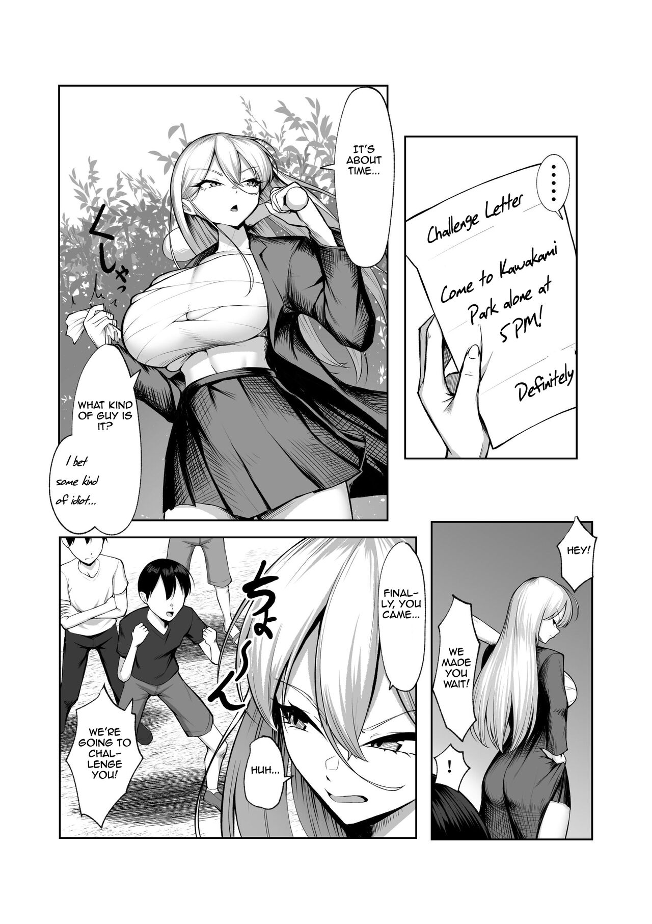 [Maikage (Mikage)]Saikyou no Onna Banchou ga Konna Erogaki-domo ni Makeru Wakenai! | The strongest female gang leader would never lose to perverted brats![English] [Aishi21] Page 6