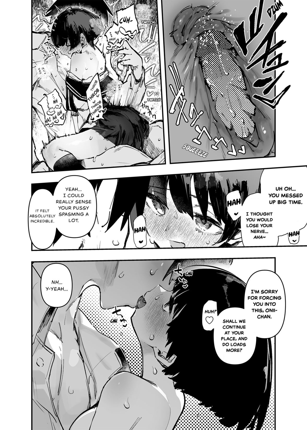 [Hyoco Road (Hyocorou)]Ichinengo, Ore no Ko o Haramu Imouto no Kiroku. - This is a record of how my sister conceived my child 2[English] [StickyRicky] [Decensored] [Digital] Page 24