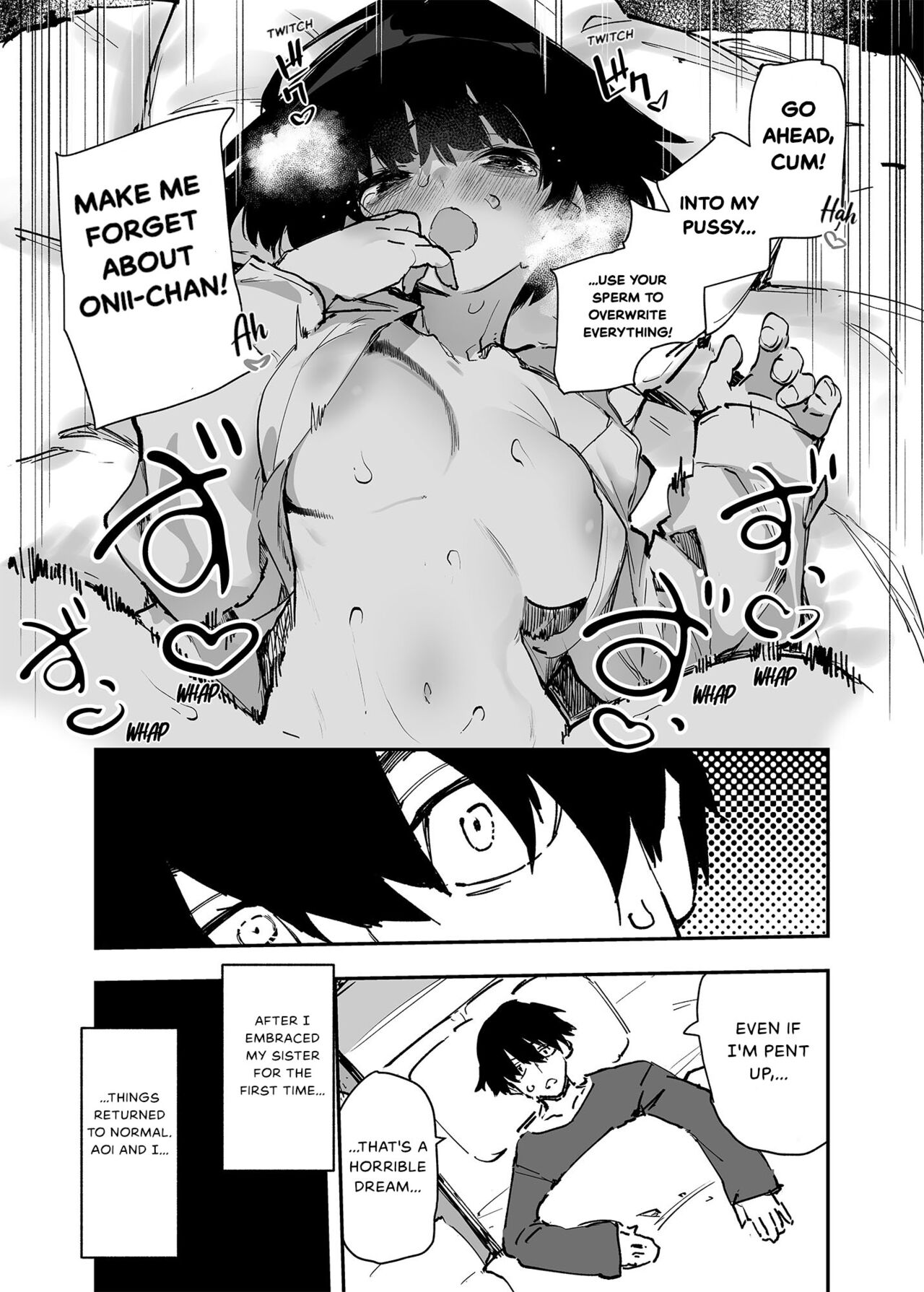 [Hyoco Road (Hyocorou)]Ichinengo, Ore no Ko o Haramu Imouto no Kiroku. - This is a record of how my sister conceived my child 2[English] [StickyRicky] [Decensored] [Digital] Page 4