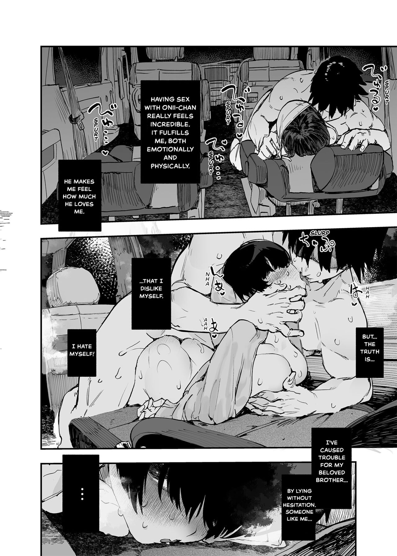 [Hyoco Road (Hyocorou)]Ichinengo, Ore no Ko o Haramu Imouto no Kiroku. - This is a record of how my sister conceived my child 2[English] [StickyRicky] [Decensored] [Digital] Page 44