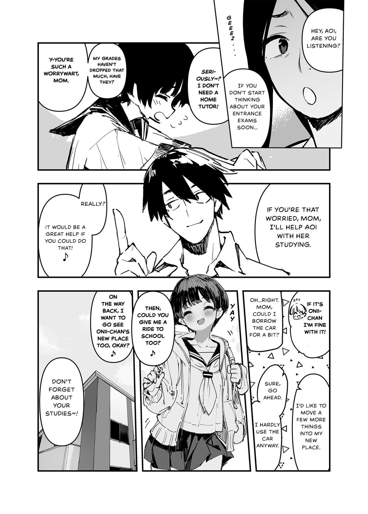 [Hyoco Road (Hyocorou)]Ichinengo, Ore no Ko o Haramu Imouto no Kiroku. - This is a record of how my sister conceived my child 2[English] [StickyRicky] [Decensored] [Digital] Page 6