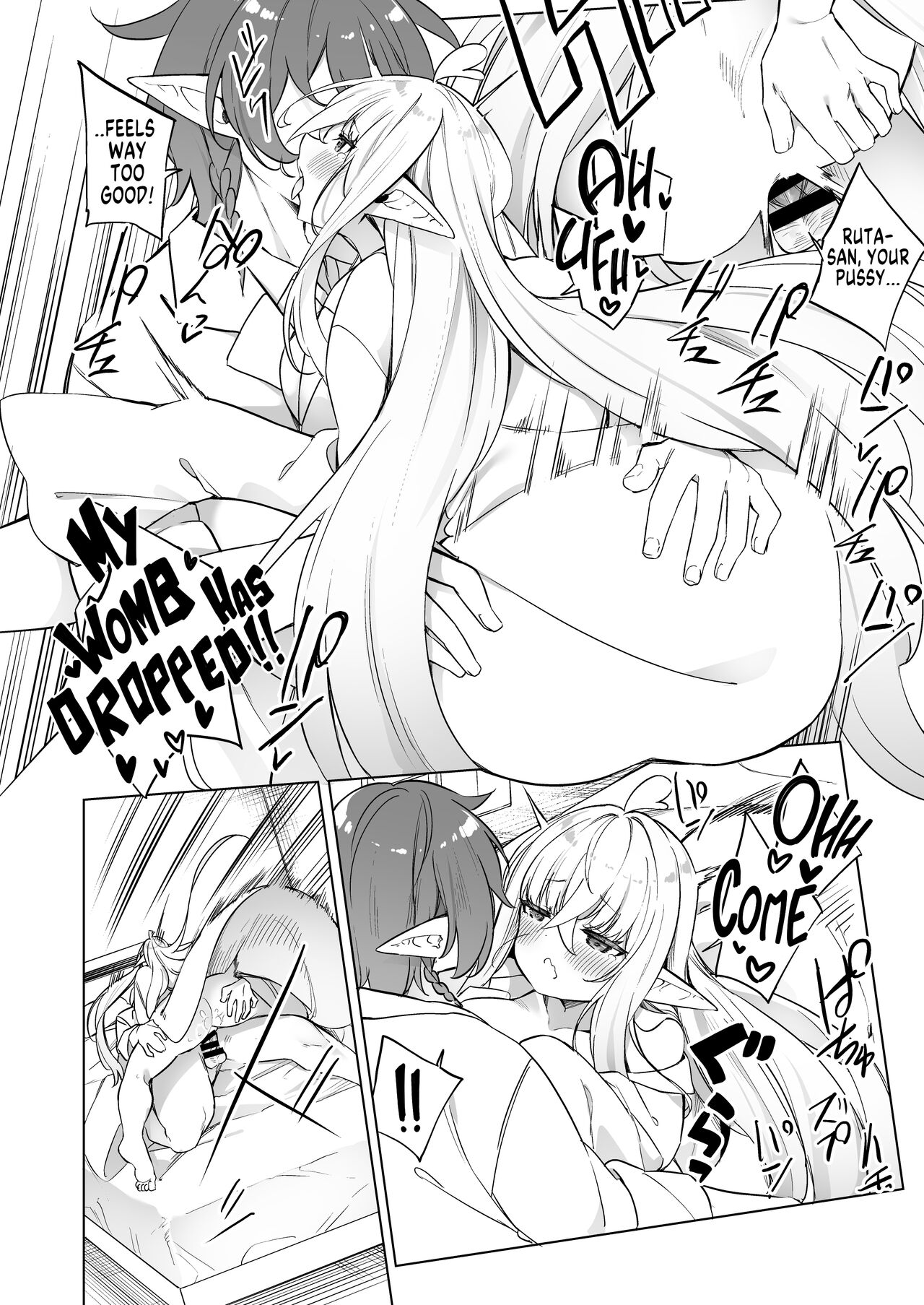 [Slime no Kanmuri (Kanmuri)]TS Elf no Tsukurikata Elf-ka no Kusuri Gaiden | How To Make a Gender-Bent Elf Elvification Drug Side Story[English] [GTF] [Digital] Page 28