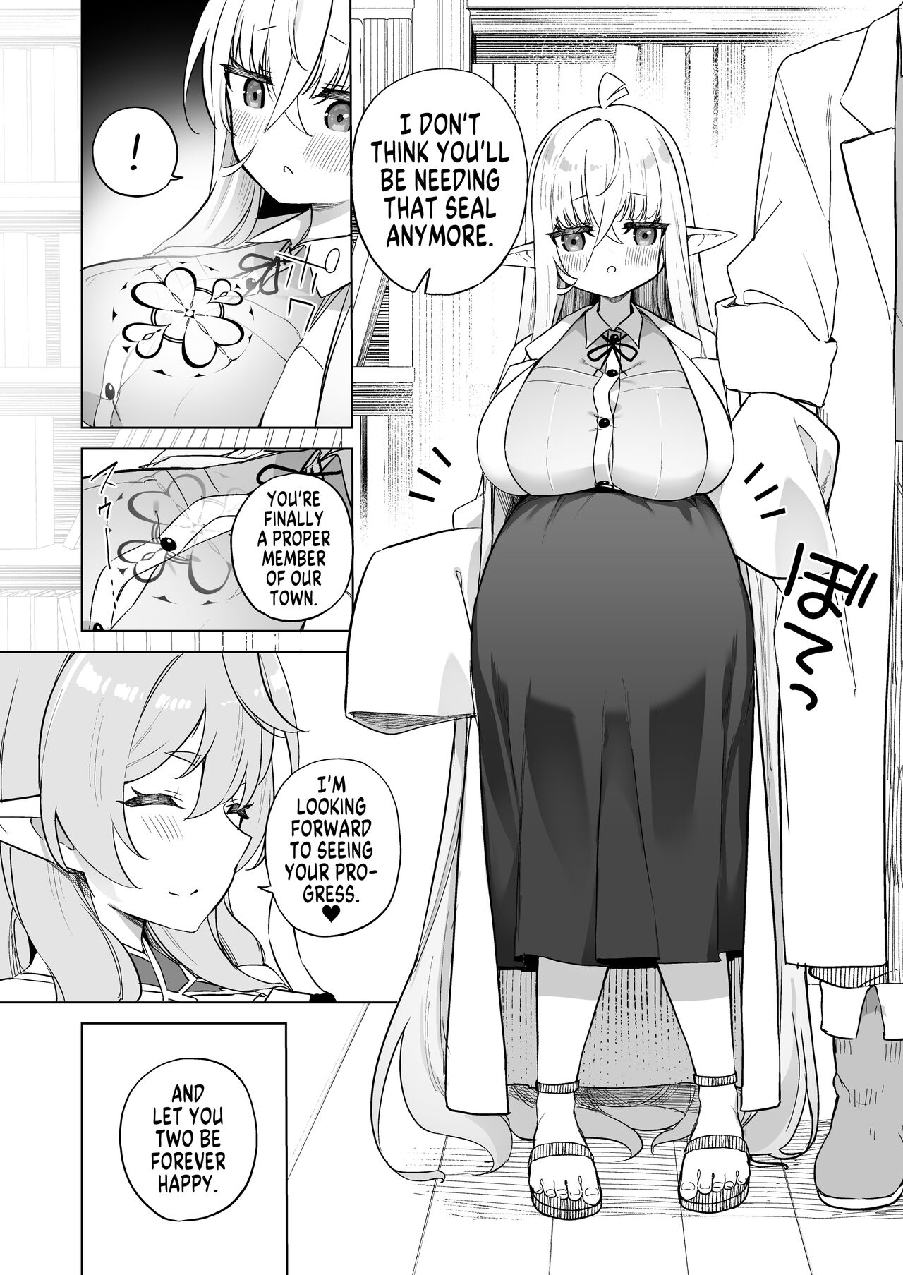 [Slime no Kanmuri (Kanmuri)]TS Elf no Tsukurikata Elf-ka no Kusuri Gaiden | How To Make a Gender-Bent Elf Elvification Drug Side Story[English] [GTF] [Digital] Page 31
