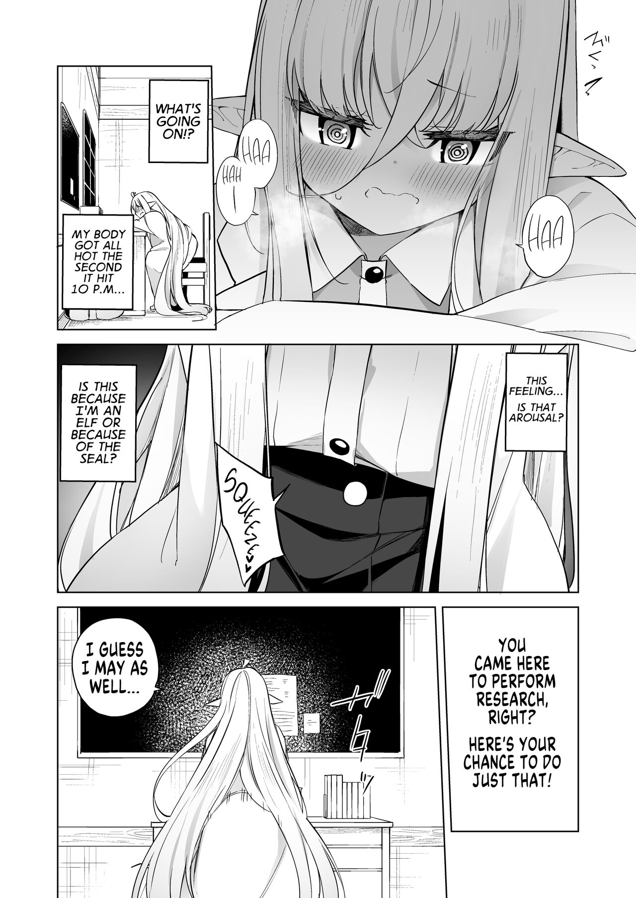 [Slime no Kanmuri (Kanmuri)]TS Elf no Tsukurikata Elf-ka no Kusuri Gaiden | How To Make a Gender-Bent Elf Elvification Drug Side Story[English] [GTF] [Digital] Page 8