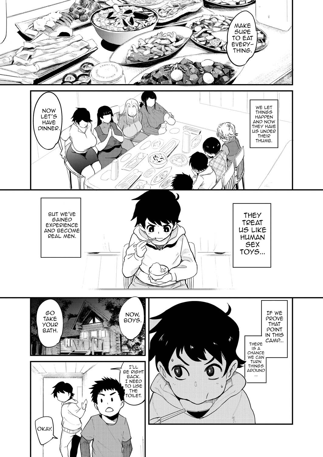 [Otochichi]Mama-tachi no Kyouikuteki Ochinpo Shidou[English] [desudesu, Harasho Project, Spirtohleb, lodhel] {Less Censorship} Page 135