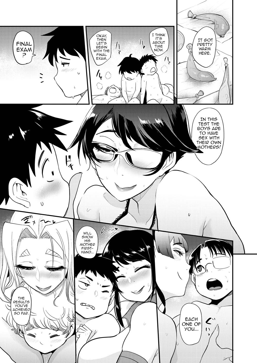 [Otochichi]Mama-tachi no Kyouikuteki Ochinpo Shidou[English] [desudesu, Harasho Project, Spirtohleb, lodhel] {Less Censorship} Page 153