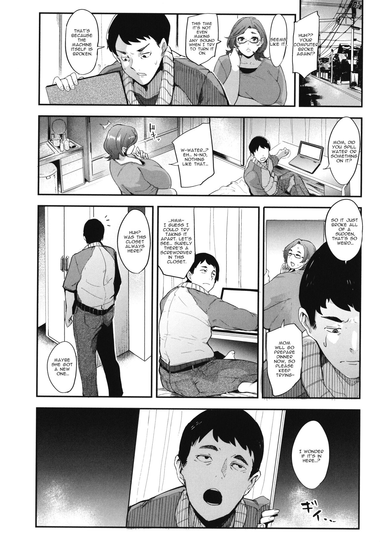 [Otochichi]Mama-tachi no Kyouikuteki Ochinpo Shidou[English] [desudesu, Harasho Project, Spirtohleb, lodhel] {Less Censorship} Page 174
