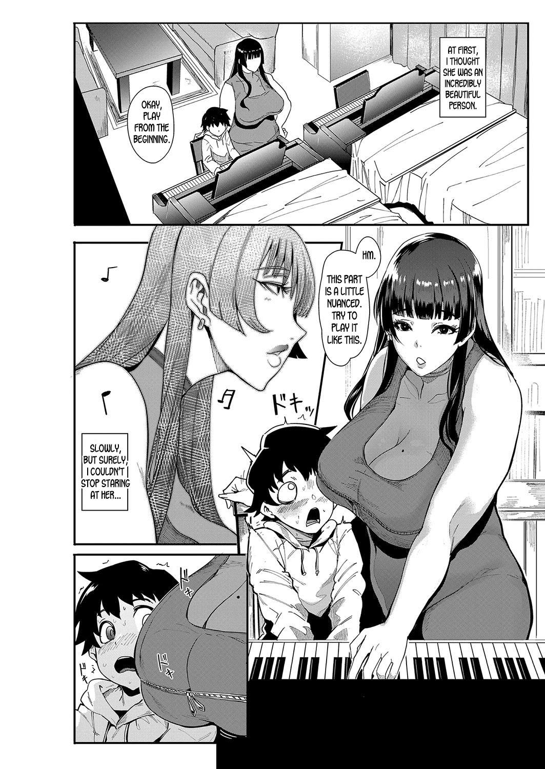 [Otochichi]Mama-tachi no Kyouikuteki Ochinpo Shidou[English] [desudesu, Harasho Project, Spirtohleb, lodhel] {Less Censorship} Page 7