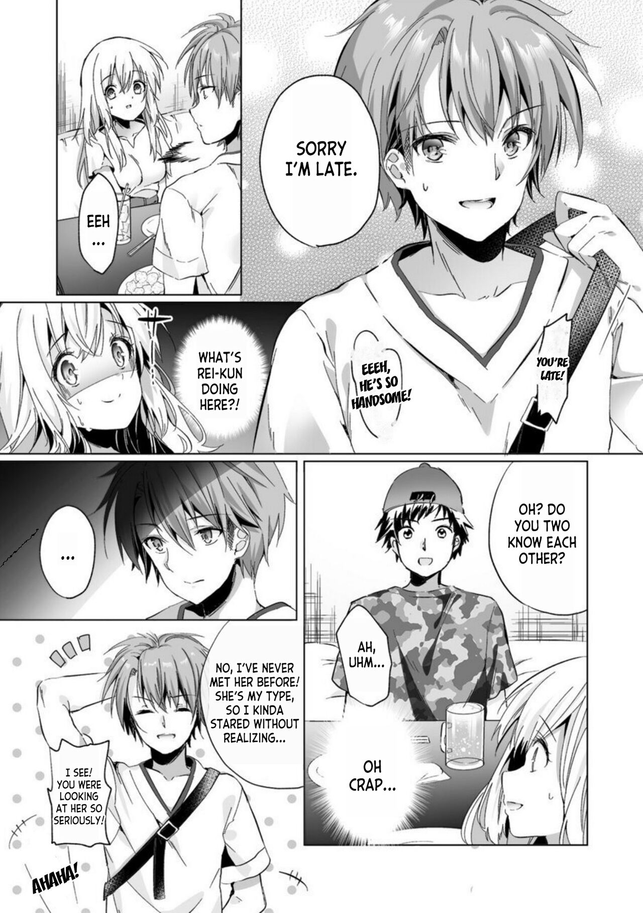 [Kise Itsuki]Uso, Ichiban Oku made Sounyuutteru... Kare no Kouhai kara Ikasarete... Uwaki SEX de Ochiru Yoru 1[English] [desudesu] Page 8