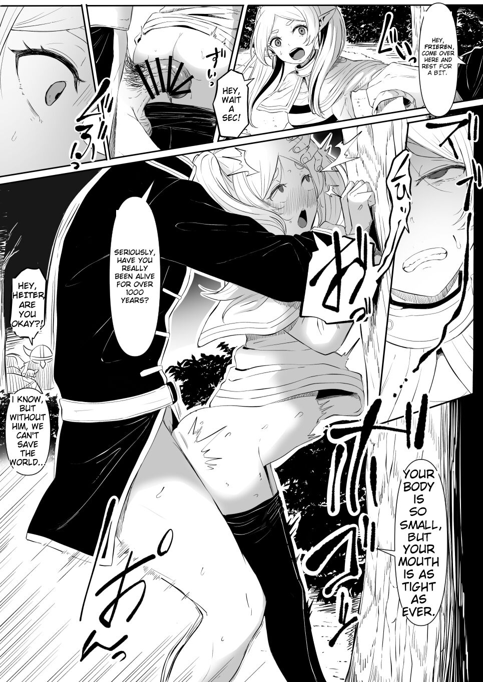 [Goma Gorilla]Sousou no Frieren 1-page Manga(Sousou no Frieren) [English] Page 4
