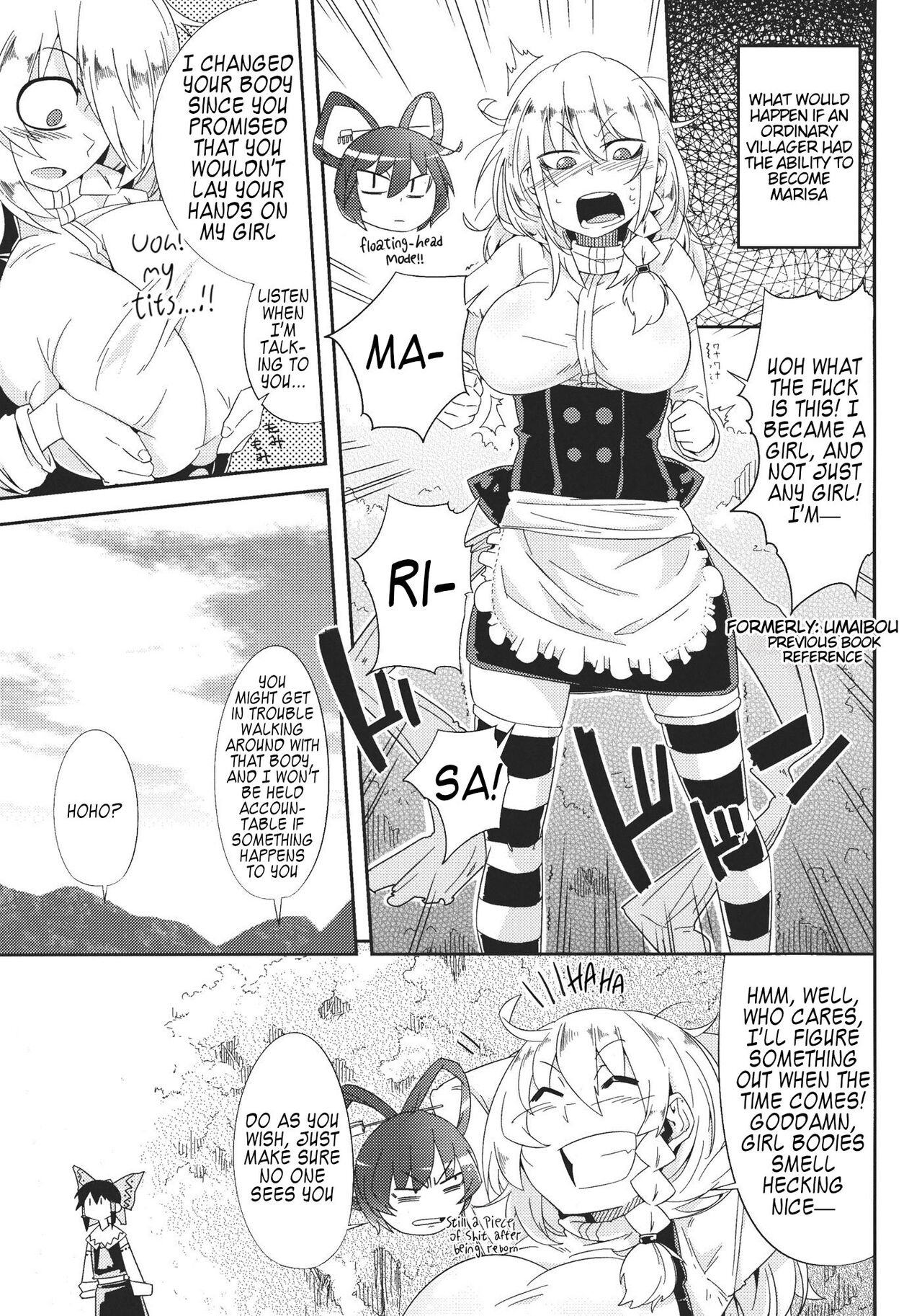 (Reitaisai 9) [Sakurai Dai Energy (Sakurai Energy)]MARISA 1x3?(Touhou Project) [English] [Kappasa] Page 2
