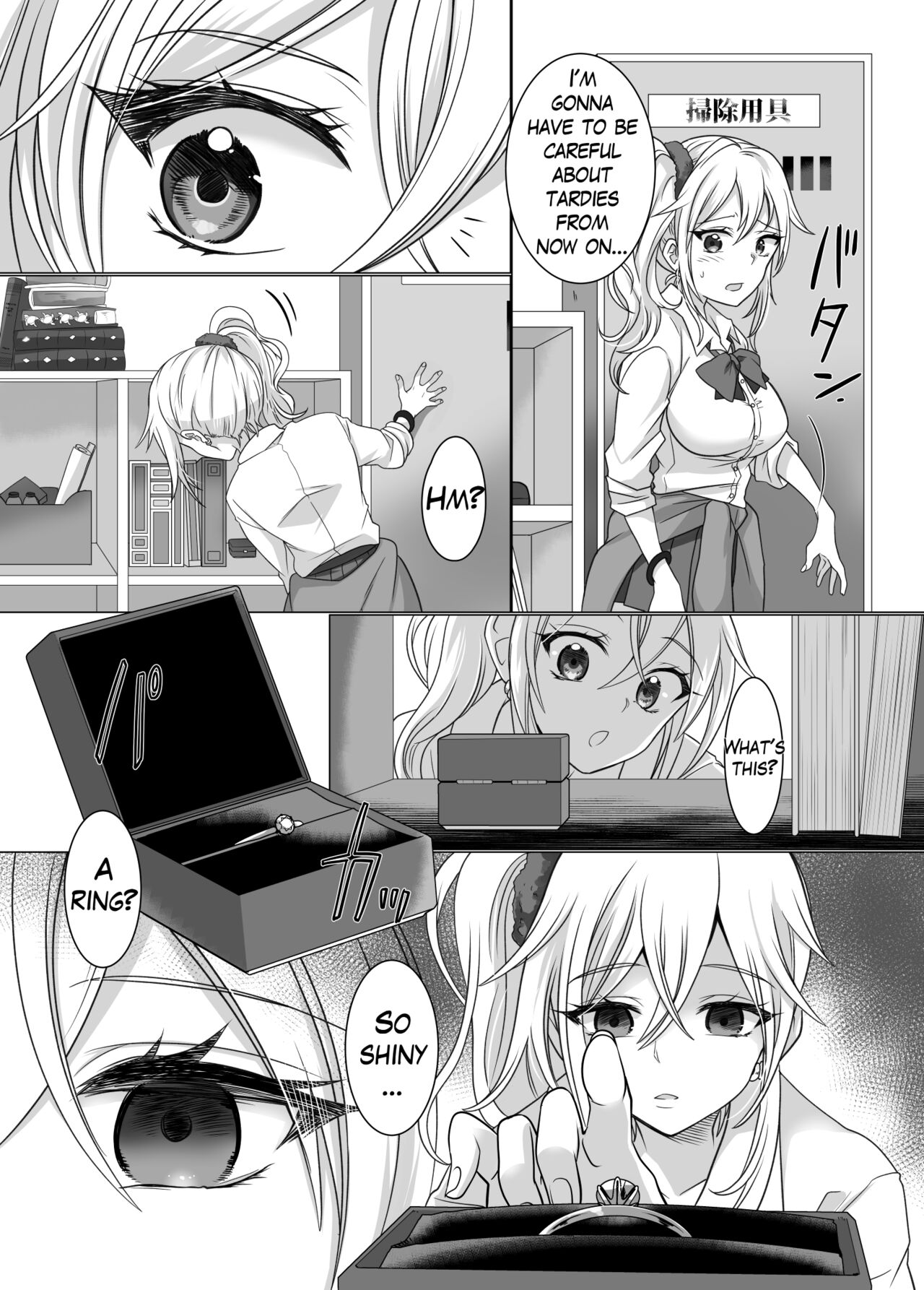 [Hyoui Lover (Hyoui Suki no Hito, Takahashi Shijimi)]Yubiwa ni Fuuin sareta Akuryou ni Nottorareru Hanashi Page 2