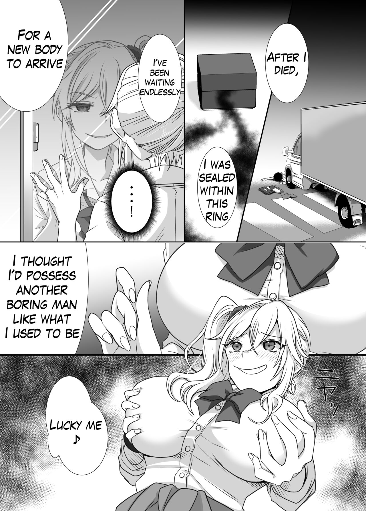 [Hyoui Lover (Hyoui Suki no Hito, Takahashi Shijimi)]Yubiwa ni Fuuin sareta Akuryou ni Nottorareru Hanashi Page 4