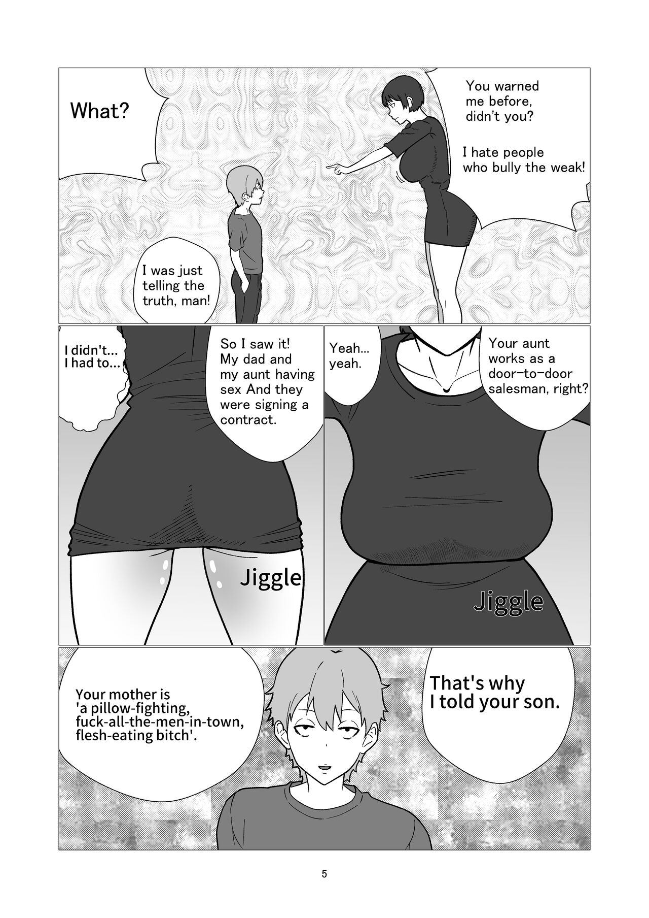 [Sushi Spark]Daikirai na Ijimekko Doukyuusei no Netorare Nikubenki ni Natta Haha | Mother who became a cuckold and a slave to her hated bully classmate[English] Page 5