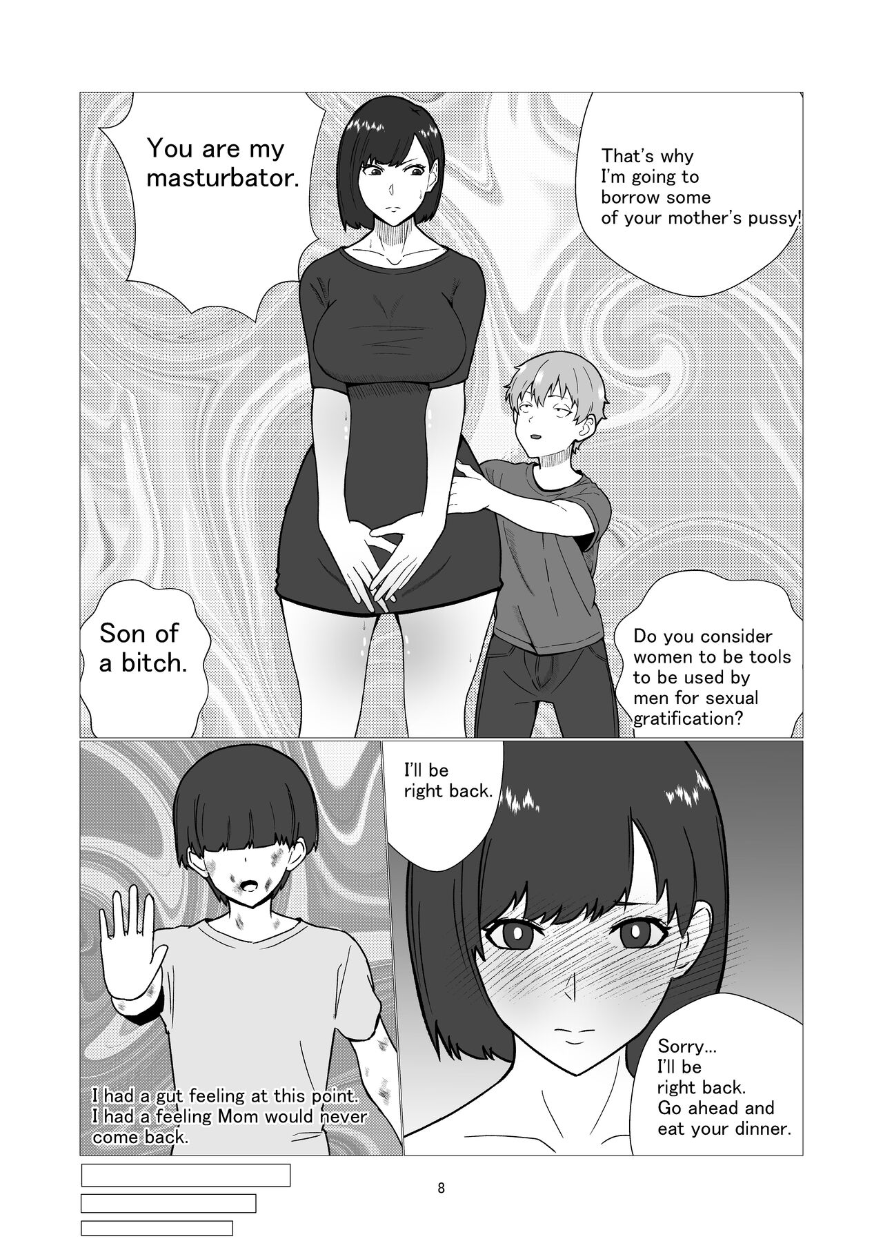 [Sushi Spark]Daikirai na Ijimekko Doukyuusei no Netorare Nikubenki ni Natta Haha | Mother who became a cuckold and a slave to her hated bully classmate[English] Page 8