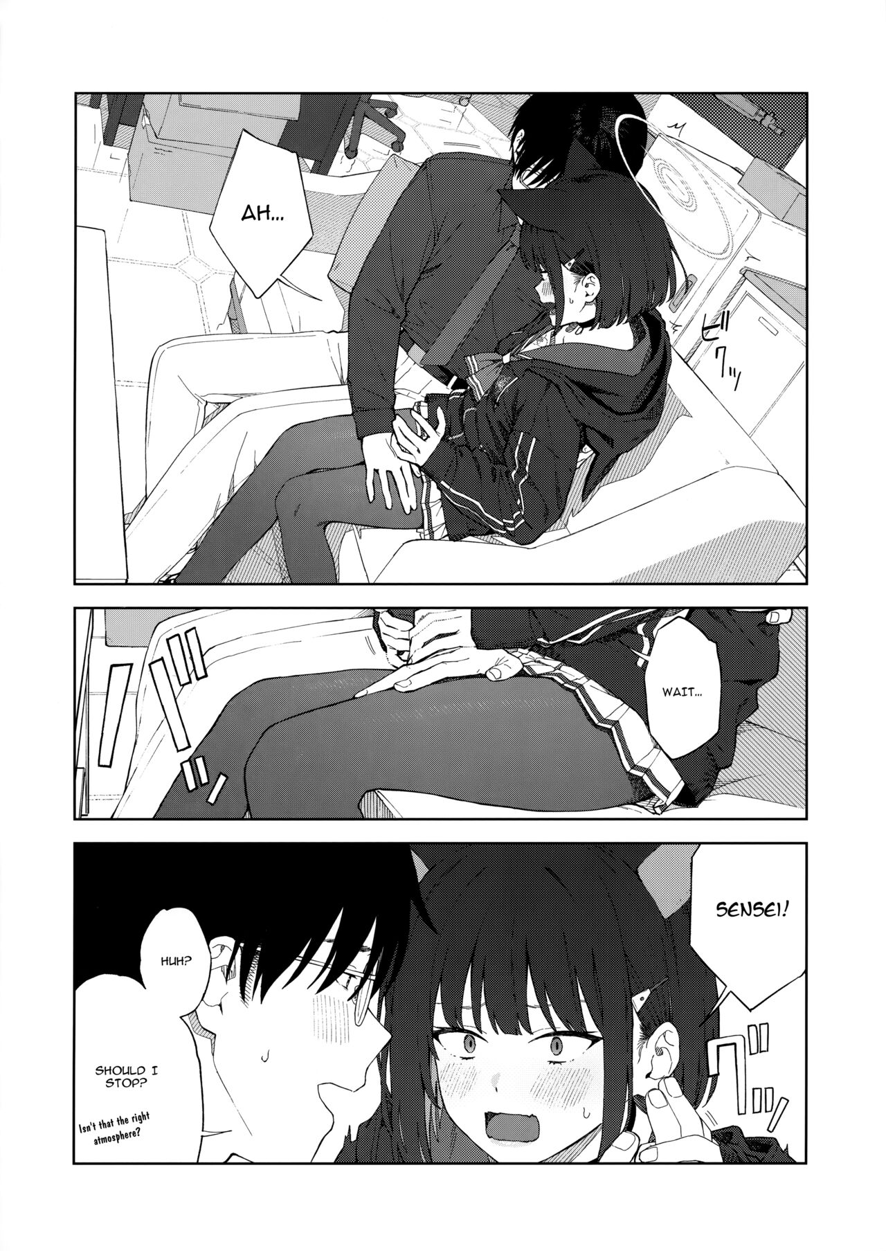 (C103) [Titano-makhia (Mikaduchi)]Sensei, Doushite Watashi nano...? | Sensei, why me?...(Blue Archive) [English] [Telegram_COHQTG] Page 10