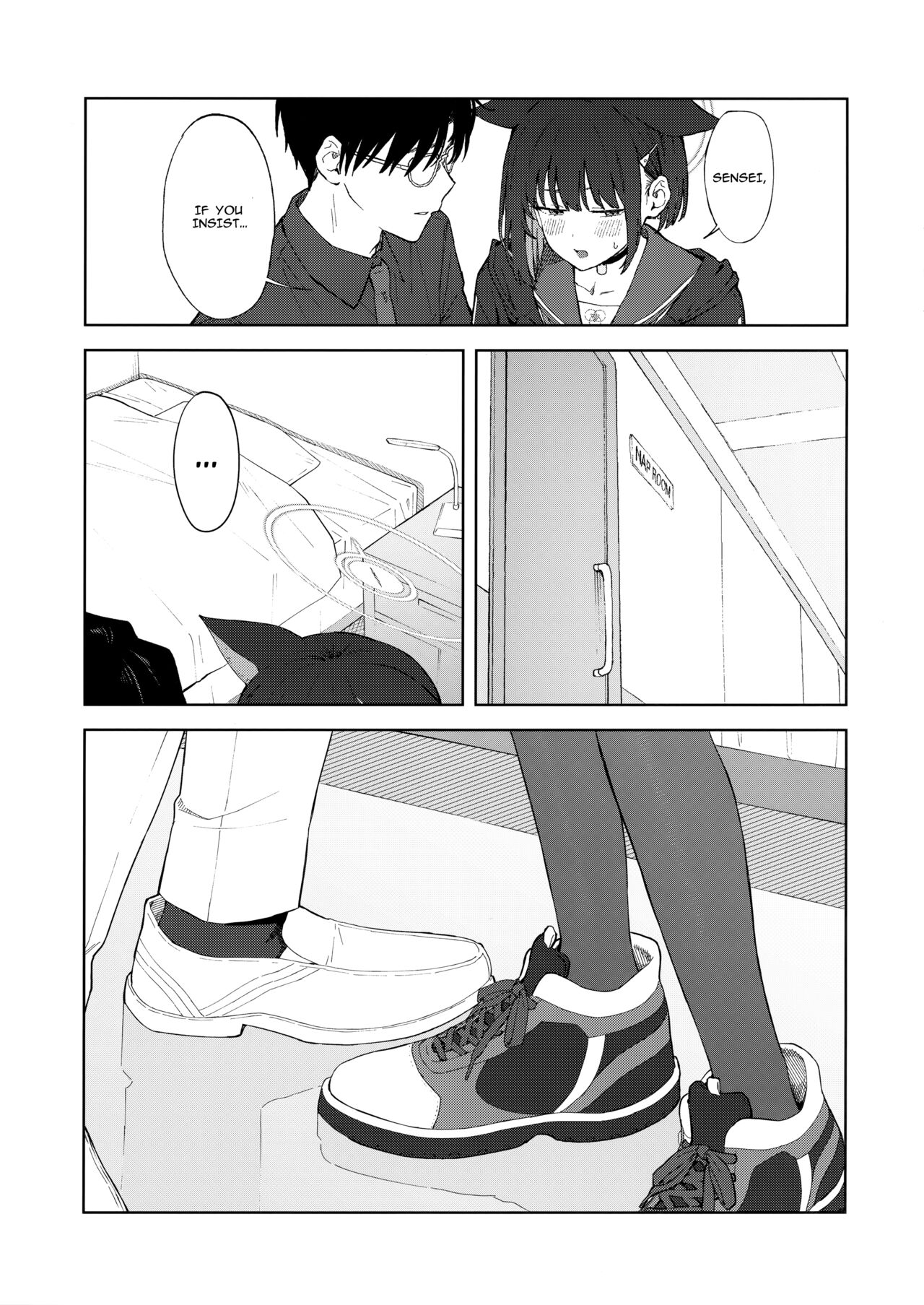 (C103) [Titano-makhia (Mikaduchi)]Sensei, Doushite Watashi nano...? | Sensei, why me?...(Blue Archive) [English] [Telegram_COHQTG] Page 13