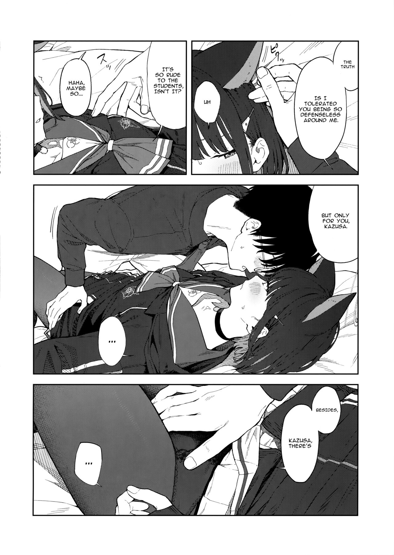 (C103) [Titano-makhia (Mikaduchi)]Sensei, Doushite Watashi nano...? | Sensei, why me?...(Blue Archive) [English] [Telegram_COHQTG] Page 16