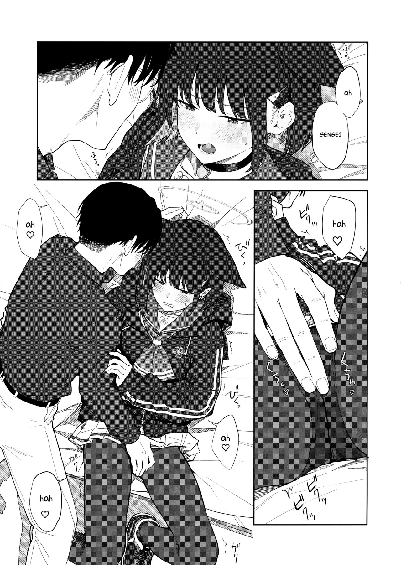 (C103) [Titano-makhia (Mikaduchi)]Sensei, Doushite Watashi nano...? | Sensei, why me?...(Blue Archive) [English] [Telegram_COHQTG] Page 17