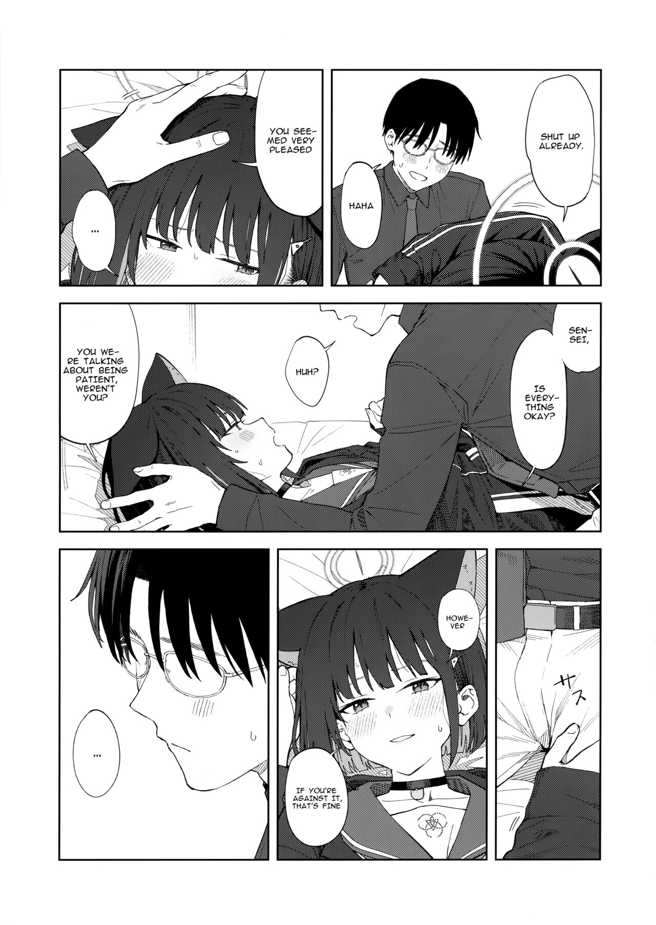 (C103) [Titano-makhia (Mikaduchi)]Sensei, Doushite Watashi nano...? | Sensei, why me?...(Blue Archive) [English] [Telegram_COHQTG] Page 21