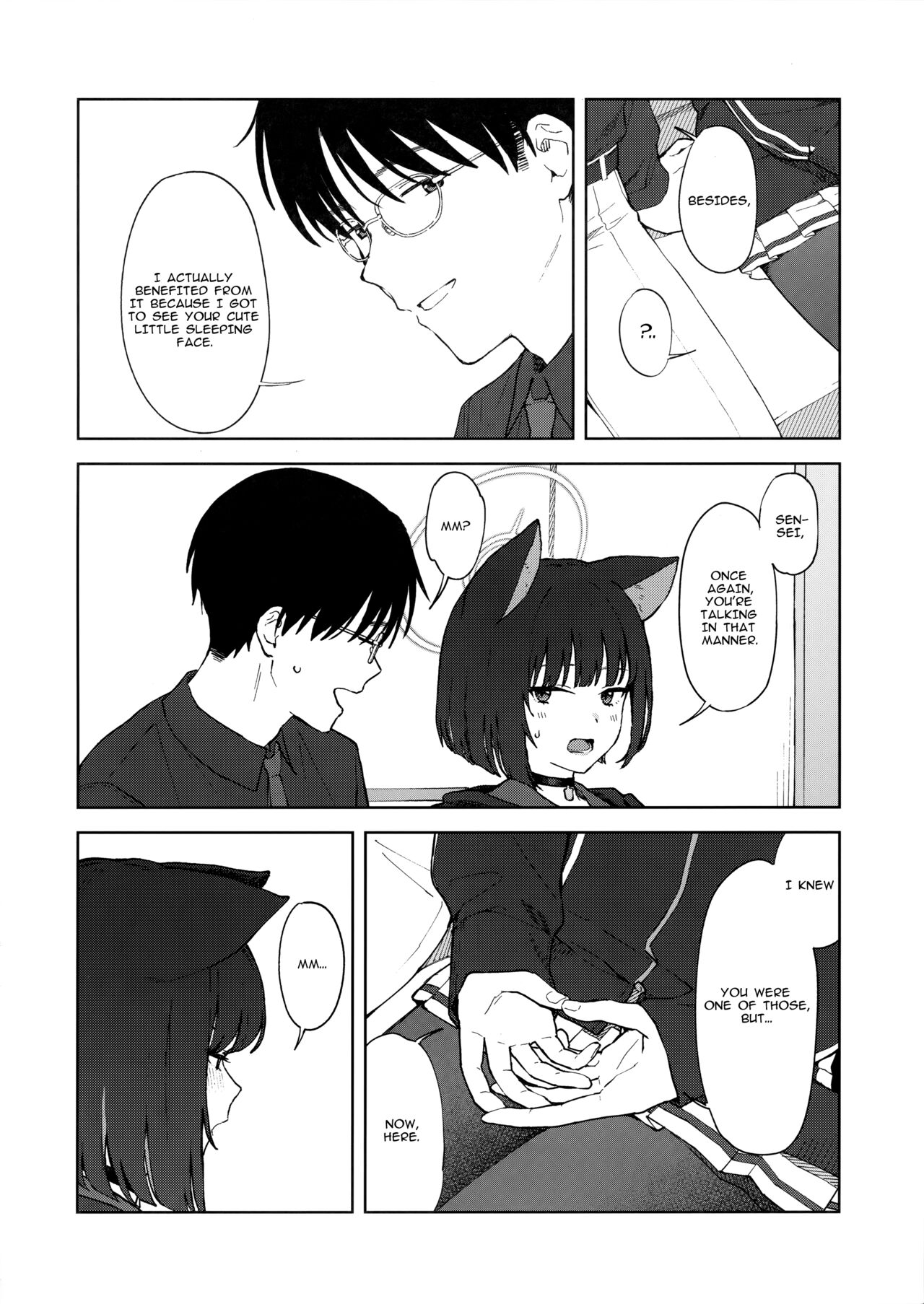 (C103) [Titano-makhia (Mikaduchi)]Sensei, Doushite Watashi nano...? | Sensei, why me?...(Blue Archive) [English] [Telegram_COHQTG] Page 6