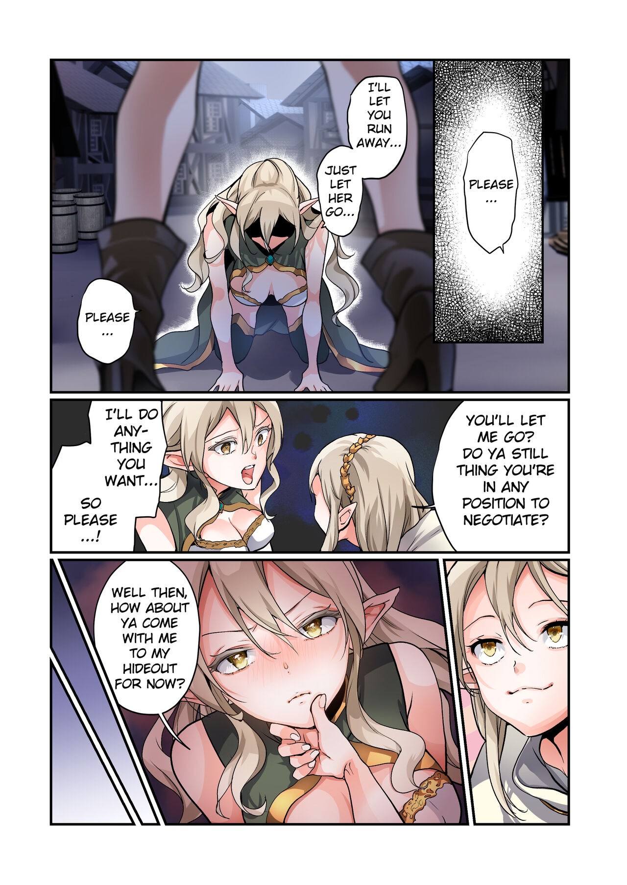 [Amuai Okashi Seisakusho (Tsukumaru, Nano)]Touzoku, Elf o Nusumu[English] Page 12