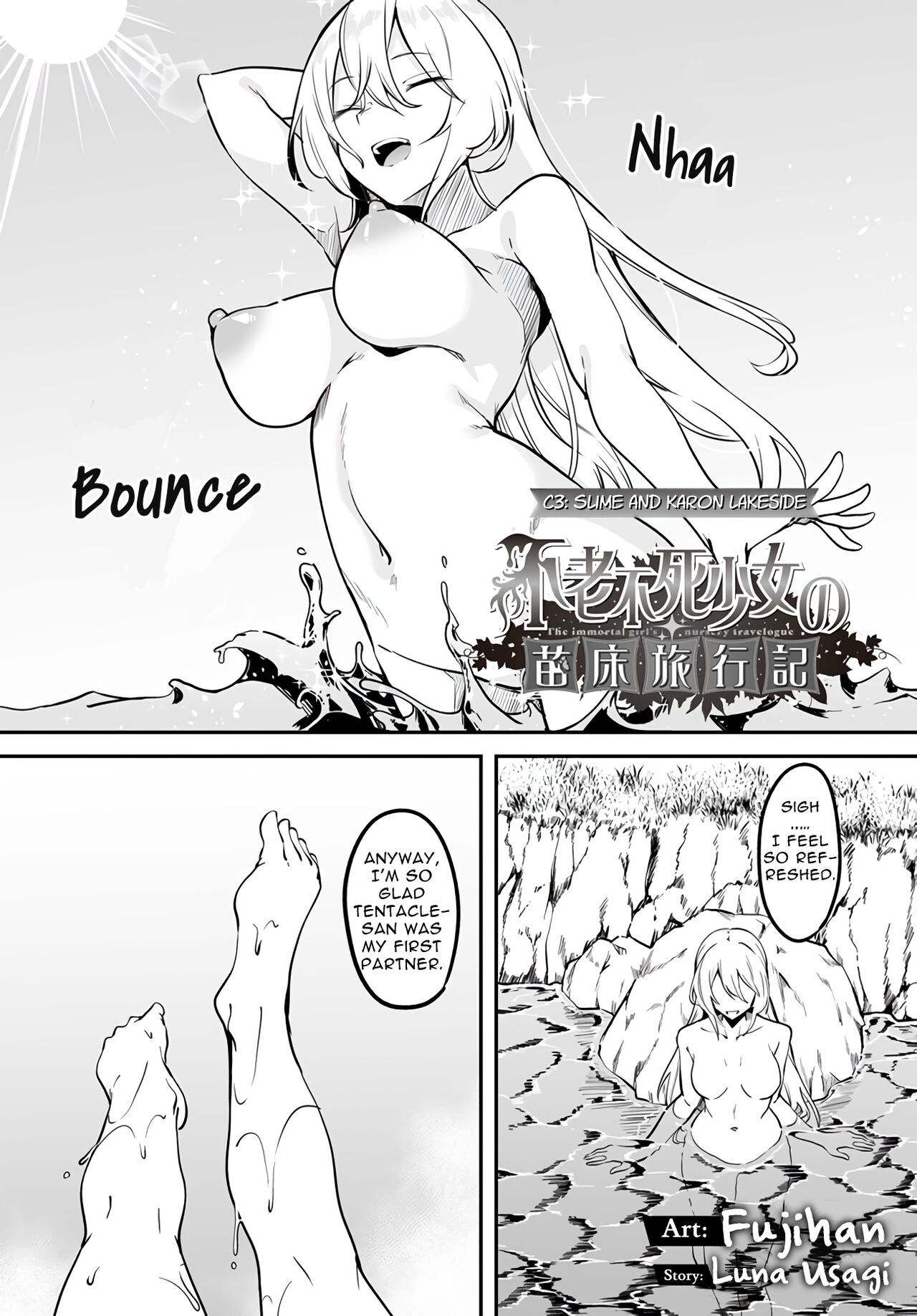 [Fuji-han, Runa Usagi]Furou Fushi Shoujo no Naedoko Ryokouki - The Nursery Travel Report by a Immortality Girl.  Ch. 1-3[English] Page 86