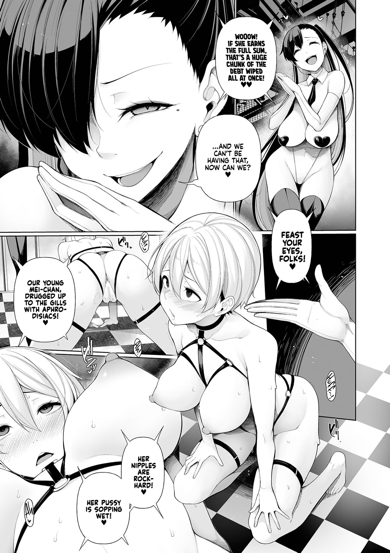 [Sakamata Nerimono]Shakkin Hensai Variety Karada de HaraimaSHOW! 6 | Debt Settlement Variety Gameshow 6(COMIC Mate Legend Vol. 57 2024-06) [English] [Xzosk] [Digital] Page 3