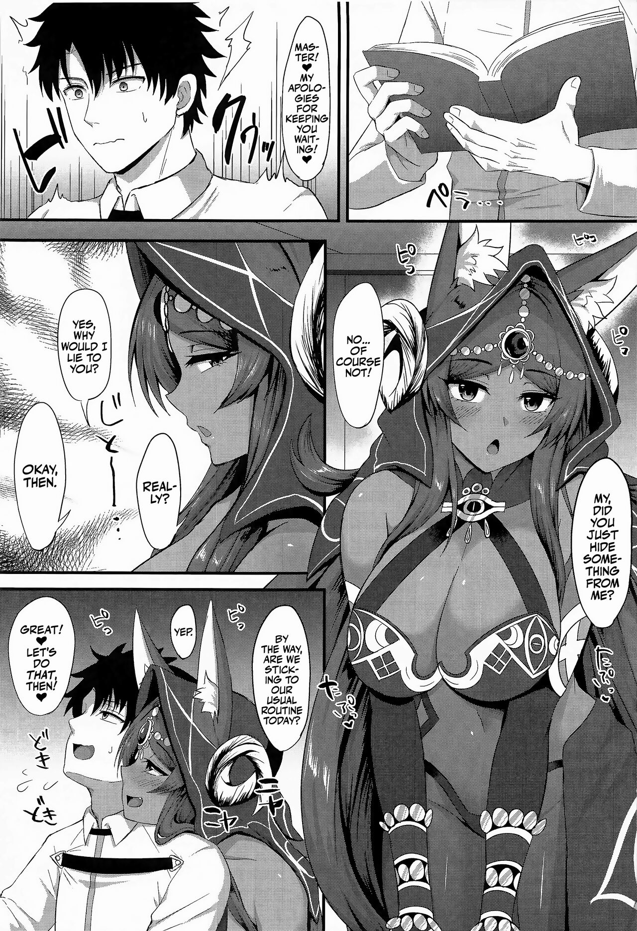 (C103) [Hoshizora Sutekki (Kisaragi Nana)]Kemomimi Joou to Cos Ecchi | Costume Sex with a Fluffy-eared Queen!(Fate/Grand Order) [English] [Team Rabu2] Page 2