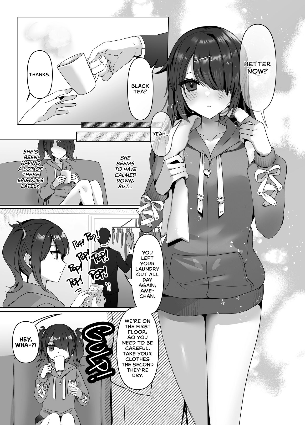 [Risu no Rakuen (Niyasuke)]Boku wa Ame-chan ni Sakaraenai - I can't resist Ame-chan.(Needy Girl OVERDOSE) [English] [head empty] [Digital] Page 5