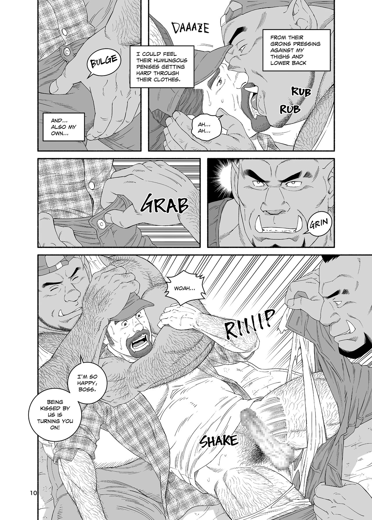 [Tagame Gengoroh]B.S.B. Big Sir's Bitches : A Farmer - In the Case of Ted Sterling[English] [Digital] Page 11