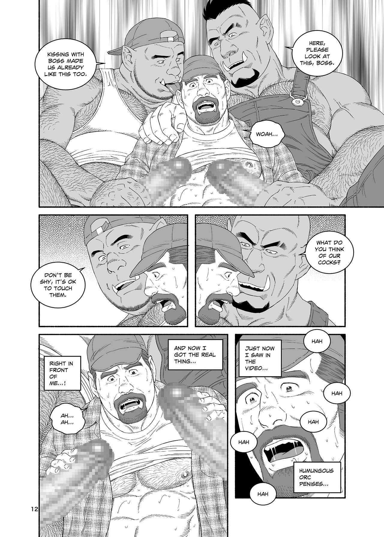 [Tagame Gengoroh]B.S.B. Big Sir's Bitches : A Farmer - In the Case of Ted Sterling[English] [Digital] Page 13