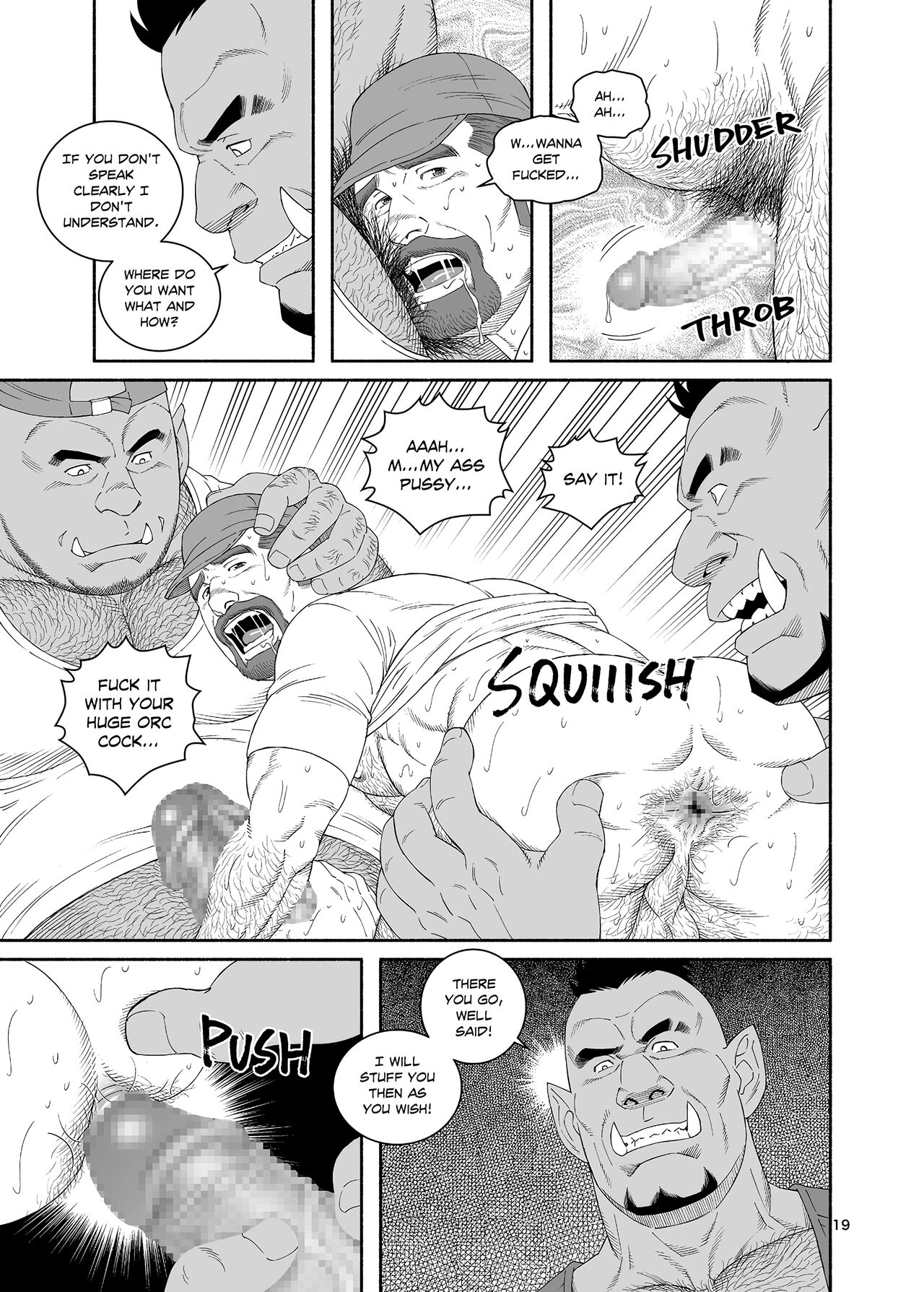 [Tagame Gengoroh]B.S.B. Big Sir's Bitches : A Farmer - In the Case of Ted Sterling[English] [Digital] Page 20