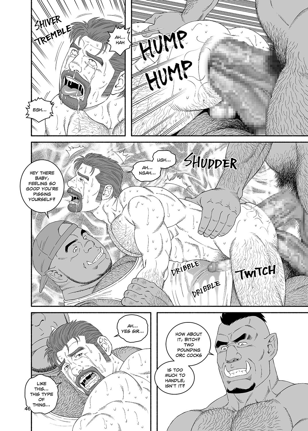 [Tagame Gengoroh]B.S.B. Big Sir's Bitches : A Farmer - In the Case of Ted Sterling[English] [Digital] Page 47