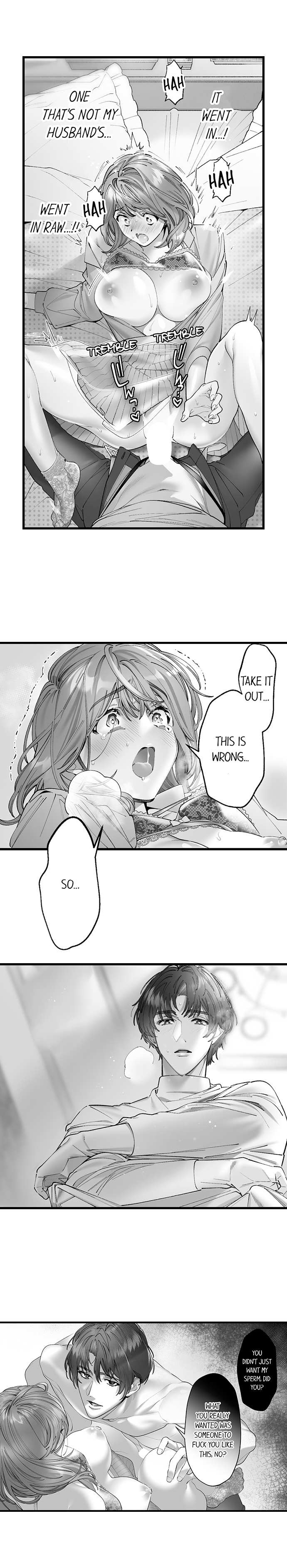 [Nichi Ryū / Hikaru]Nama no Seishi Teikyou Nante Kiitenai…- Otto no Oshiego ni Kaihatsu Sareru Moteamashita Karada 1-3 | Impregnate Me 'Cause My Husband Can't[Chapter 01-03] [English] [Ongoing] Page 24