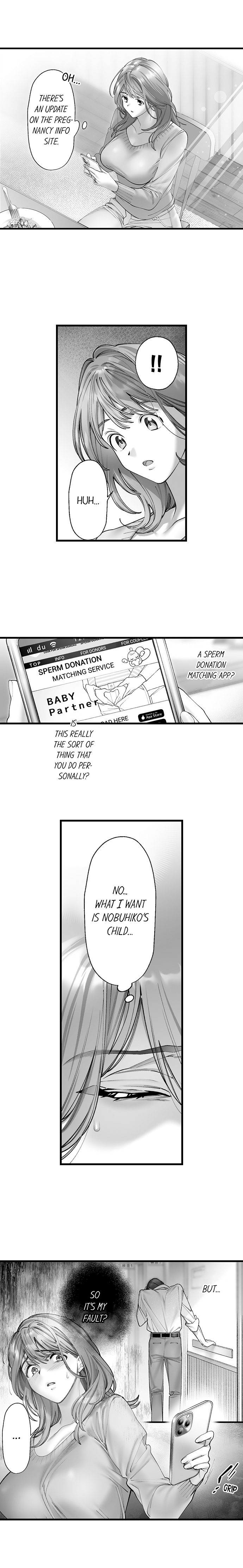 [Nichi Ryū / Hikaru]Nama no Seishi Teikyou Nante Kiitenai…- Otto no Oshiego ni Kaihatsu Sareru Moteamashita Karada 1-3 | Impregnate Me 'Cause My Husband Can't[Chapter 01-03] [English] [Ongoing] Page 5