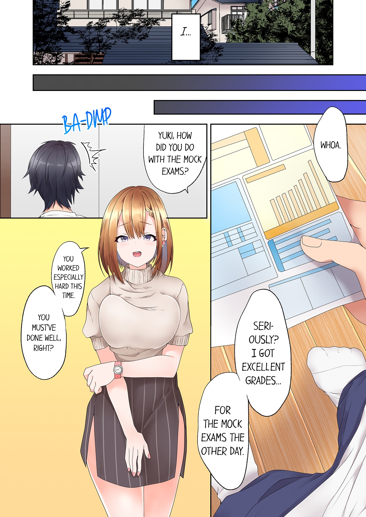 [Himino]Katei Kyoushi no Yuuwaku Sex "Gomu... Nakunaru made Tsukaou ne" 1 | My Private Tutor's Tempting Sex - "Let's Do It To Our Hearts' Content Until We Run Out Of Condoms" 1[English] Page 12