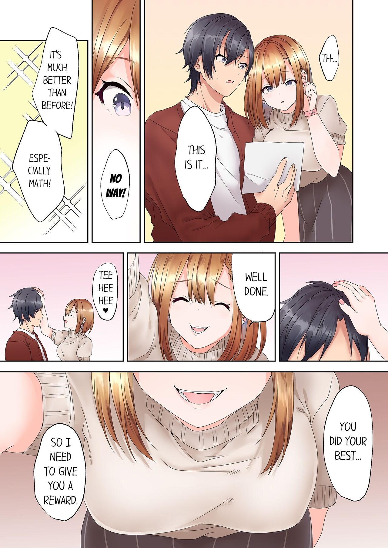 [Himino]Katei Kyoushi no Yuuwaku Sex "Gomu... Nakunaru made Tsukaou ne" 1 | My Private Tutor's Tempting Sex - "Let's Do It To Our Hearts' Content Until We Run Out Of Condoms" 1[English] Page 13