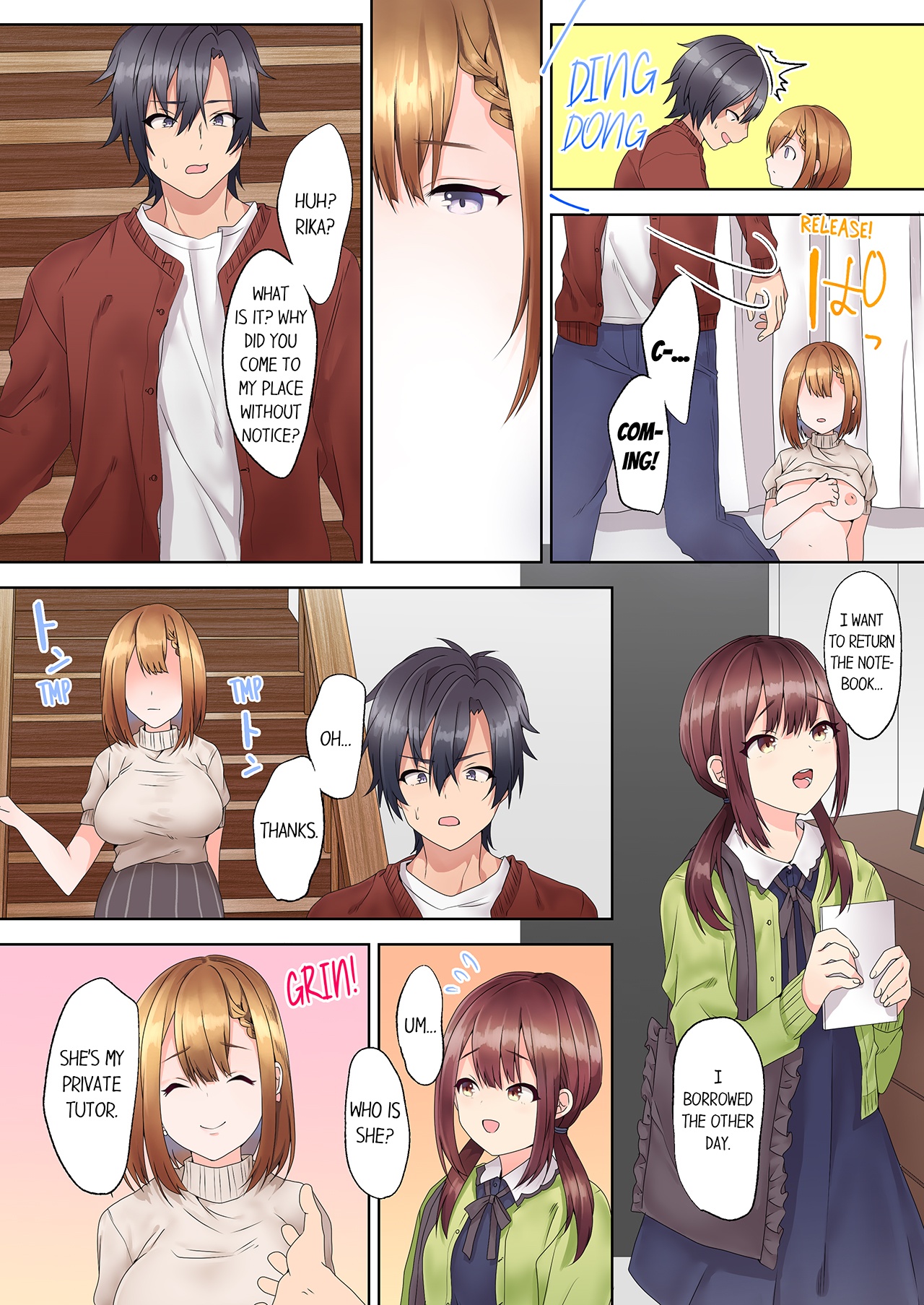 [Himino]Katei Kyoushi no Yuuwaku Sex "Gomu... Nakunaru made Tsukaou ne" 1 | My Private Tutor's Tempting Sex - "Let's Do It To Our Hearts' Content Until We Run Out Of Condoms" 1[English] Page 18