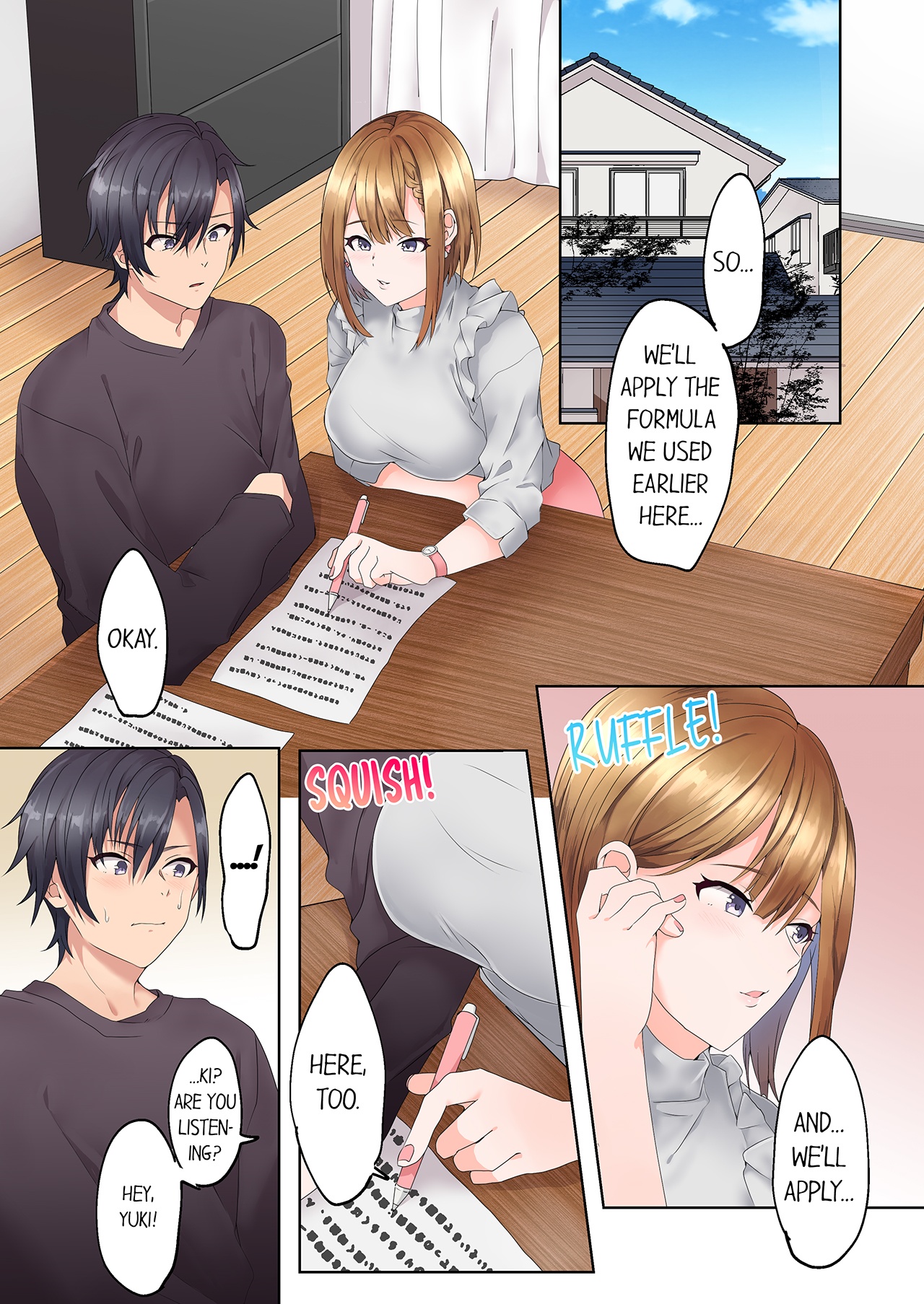 [Himino]Katei Kyoushi no Yuuwaku Sex "Gomu... Nakunaru made Tsukaou ne" 1 | My Private Tutor's Tempting Sex - "Let's Do It To Our Hearts' Content Until We Run Out Of Condoms" 1[English] Page 3