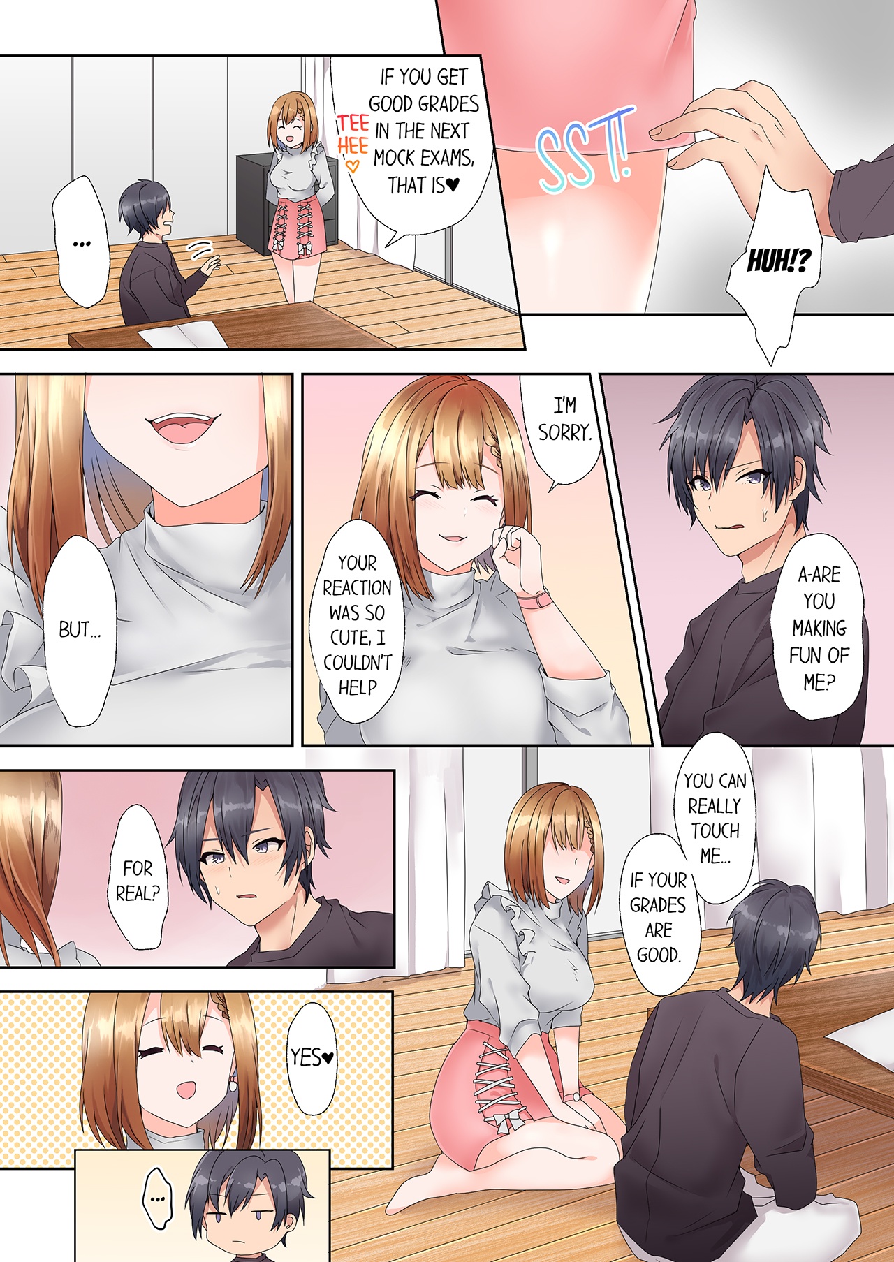 [Himino]Katei Kyoushi no Yuuwaku Sex "Gomu... Nakunaru made Tsukaou ne" 1 | My Private Tutor's Tempting Sex - "Let's Do It To Our Hearts' Content Until We Run Out Of Condoms" 1[English] Page 7
