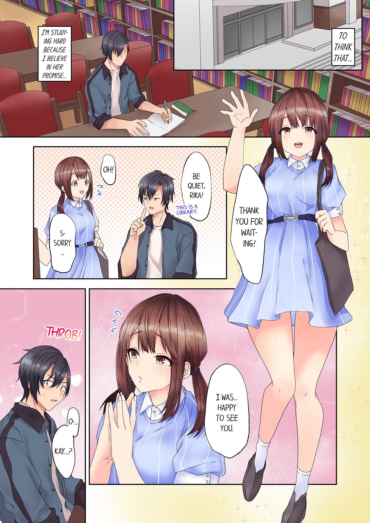 [Himino]Katei Kyoushi no Yuuwaku Sex "Gomu... Nakunaru made Tsukaou ne" 1 | My Private Tutor's Tempting Sex - "Let's Do It To Our Hearts' Content Until We Run Out Of Condoms" 1[English] Page 8