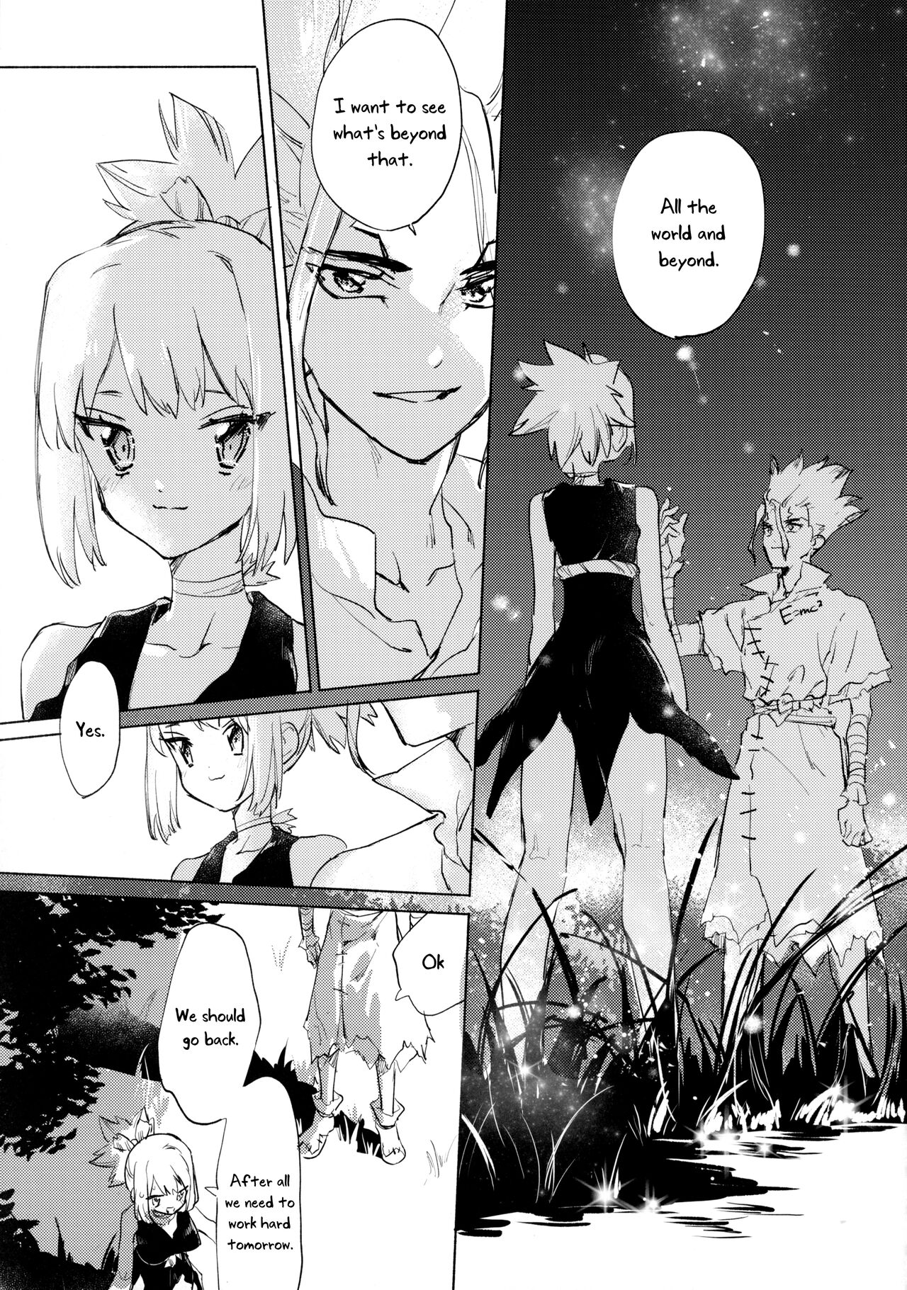 (The ROCK 2) [tcnc (Serizawa Nae)]Sekki Sekai de Mabushii Natsu(Dr. STONE) [English] [Uncle Bane] Page 24