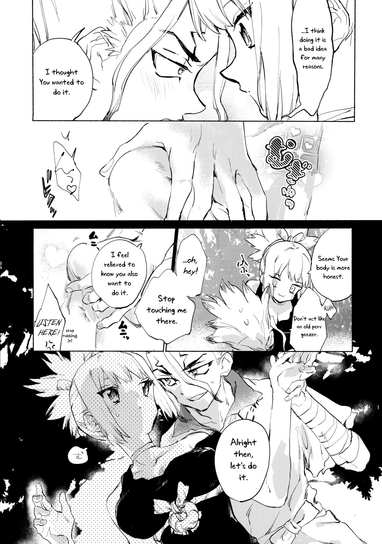 (The ROCK 2) [tcnc (Serizawa Nae)]Sekki Sekai de Mabushii Natsu(Dr. STONE) [English] [Uncle Bane] Page 28