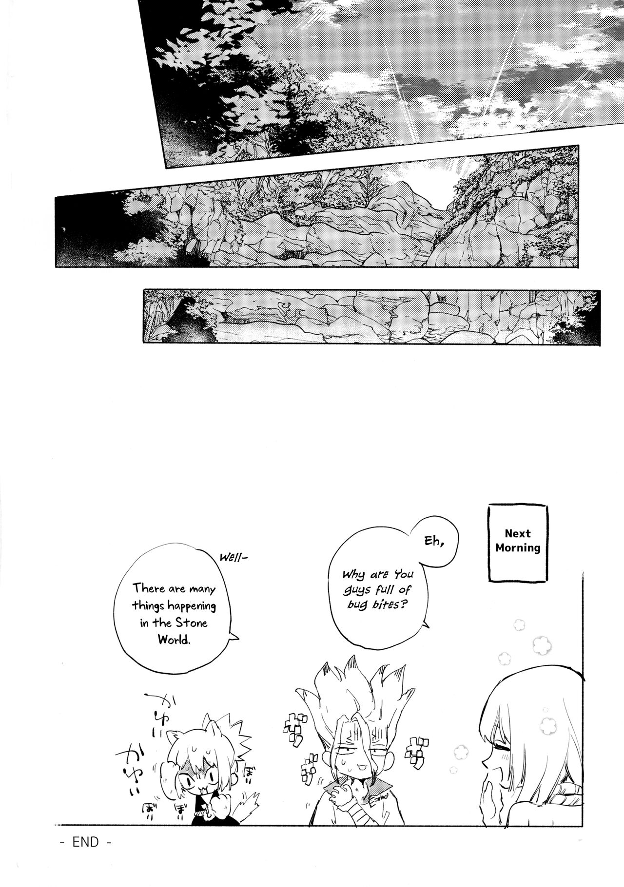 (The ROCK 2) [tcnc (Serizawa Nae)]Sekki Sekai de Mabushii Natsu(Dr. STONE) [English] [Uncle Bane] Page 33