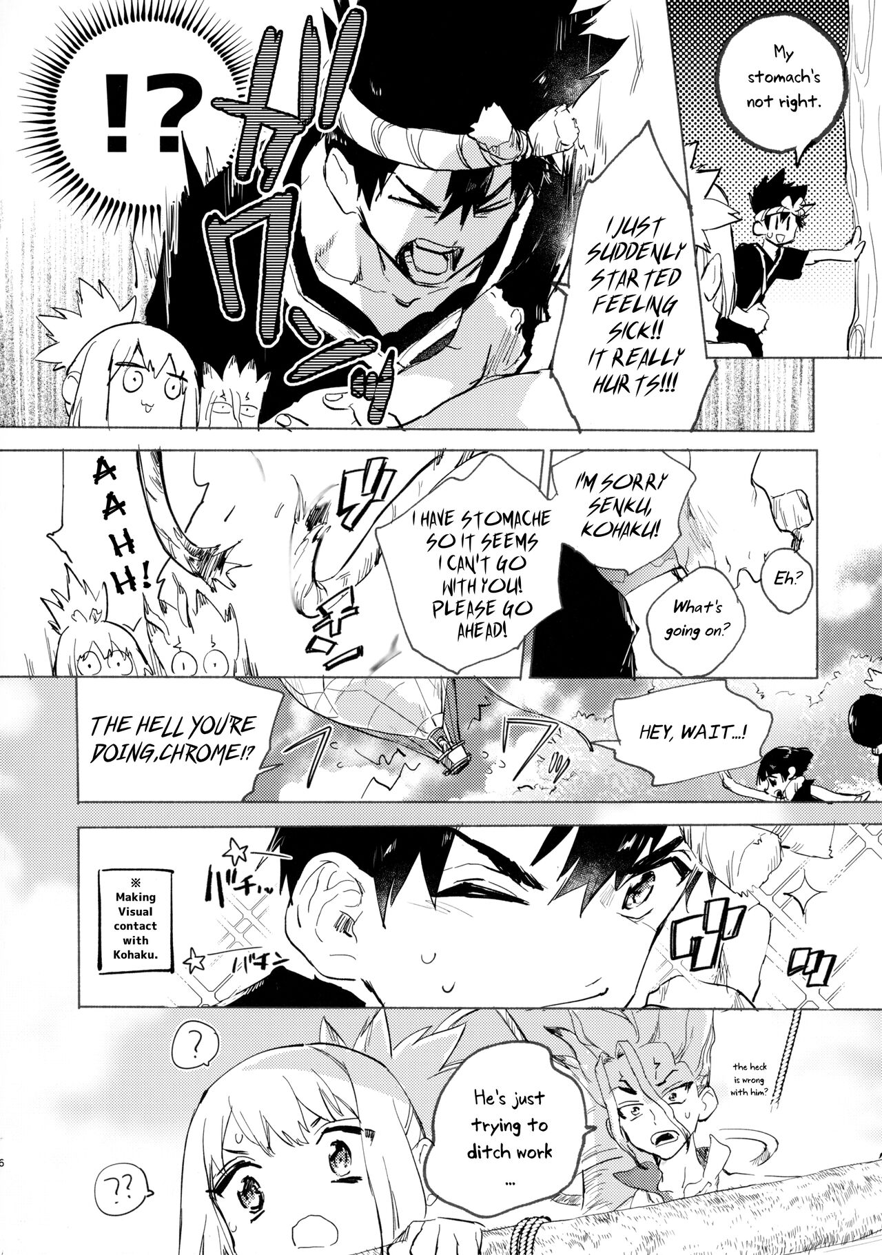 (The ROCK 2) [tcnc (Serizawa Nae)]Sekki Sekai de Mabushii Natsu(Dr. STONE) [English] [Uncle Bane] Page 7